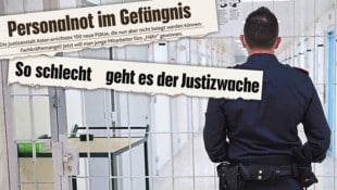 Personalmangel und veraltete Strukturen lassen viele Beamte hilflos zurück. Die Stimmung steuert auf den Tiefpunkt zu. (Bild: Krone KREATIV/Reinhard Holl)