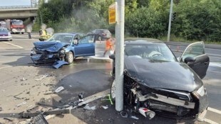 Crash in Wünschendorf.