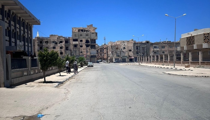 Diese Bilder aus Benghazi schickte Mahalbasic der „Krone“.