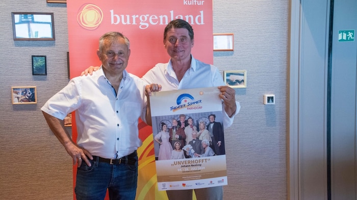 Johann Maszl and Christian Spatzek (right) are looking forward to a good festival season. The ...