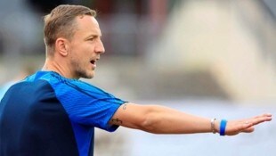 Daniel Beichler leitete am Mittwoch das erste Training von Liefering.