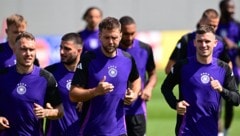 Deutschlands Nationalspieler im Training (Bild: APA/AFP/Tobias SCHWARZ)