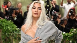 Kim Kardashian veröffentlichte auf ihrem Instagram-Profil nun Fotos eines Shootings, für das sie sich in eine halb nackte Marilyn Monroe verwandelte. (Bild: APA/Getty Images via AFP/GETTY IMAGES/Dia Dipasupil)