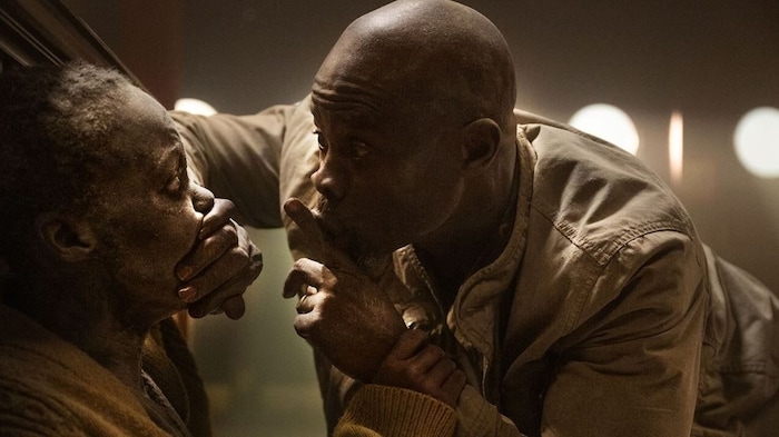 „Pssscht“: Hollywood-Schauspieler Djimon Hounsou in dem Prequel „A Quiet Place: Tag eins“.