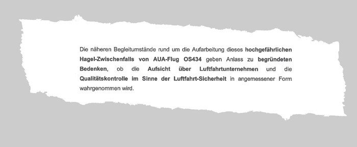 Deutliche Kritik in dem Schreiben an Gewessler
