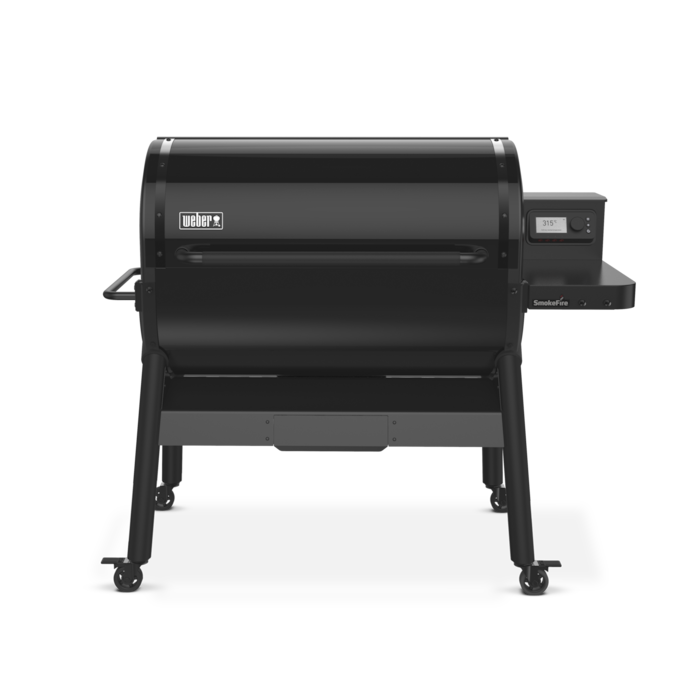 The SmokeFire EPX6 wood pellet grill Stealth Edition 