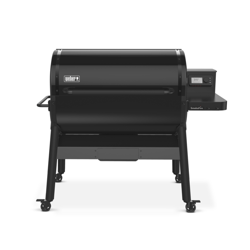 Der SmokeFire EPX6 Holzpelletgrill Stealth Edition (Bild: weber.com)