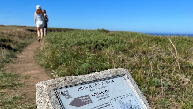 Die Insel Belle-Île in der Bretagne hat die Reisebloggerin Anna Kodek im letzten Jahr besucht. Mit möglichst geringem CO₂-Fußabdruck.  (Bild: Anna Kodek)
