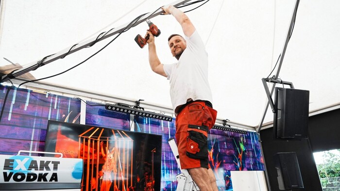 Still under construction stress on Thursday: Volker Kapfer.