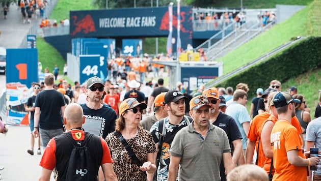 The crowds leave Spielberg - Formula 1 returns in 2025. (Bild: Pail Sepp/Sepp Pail)