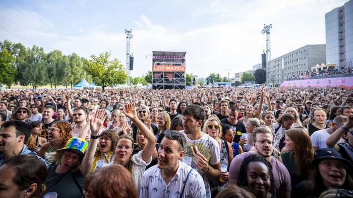 Spätestens mit Milky Chance stürmten die Fans das Gelände auch schon am Donnerstag.