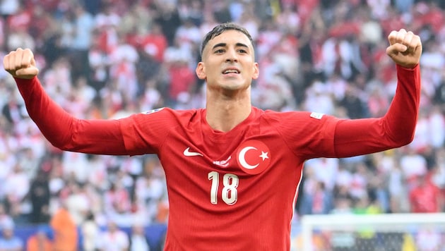 Mert Müldür opted for Turkey and against the ÖFB. (Bild: AFP/Alberto PIZZOLI)