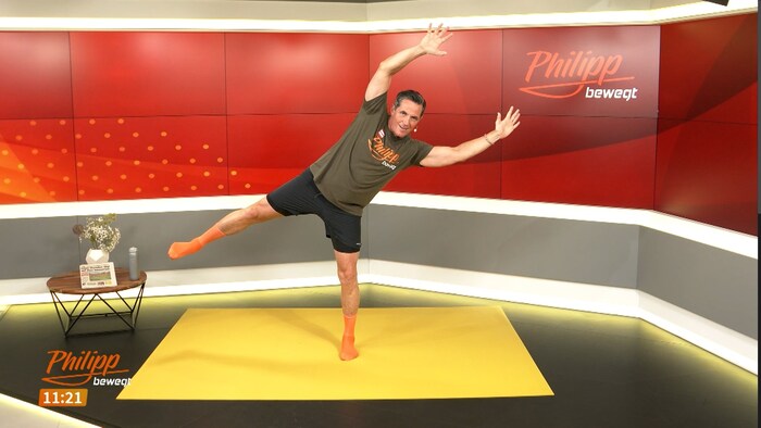 Mit Philipp fit in den Tag starten.