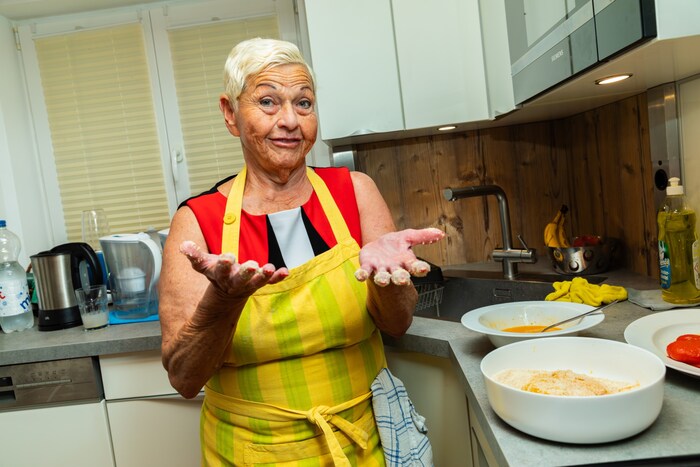 Gitti tutkulu bir aşçı!