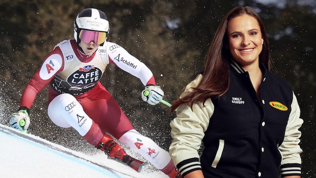 Emily Schöpf raced into the spotlight with top performances last season - and is now a member of the "Rauch Racers". (Bild: Rauch/Marcel Meyer, GEPA Pictures)