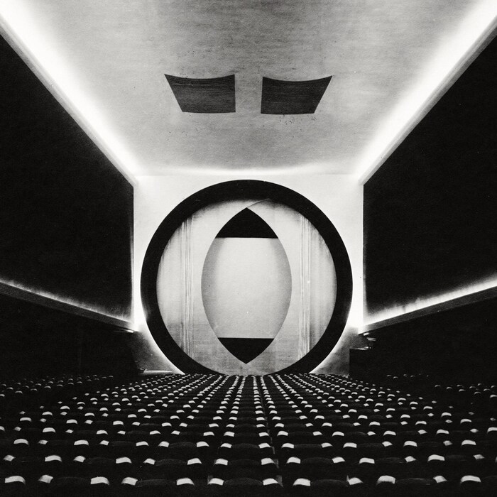 Friedrich Kiesler, „Screen-o-scope“ im Film Guild Cinema,New York 1929