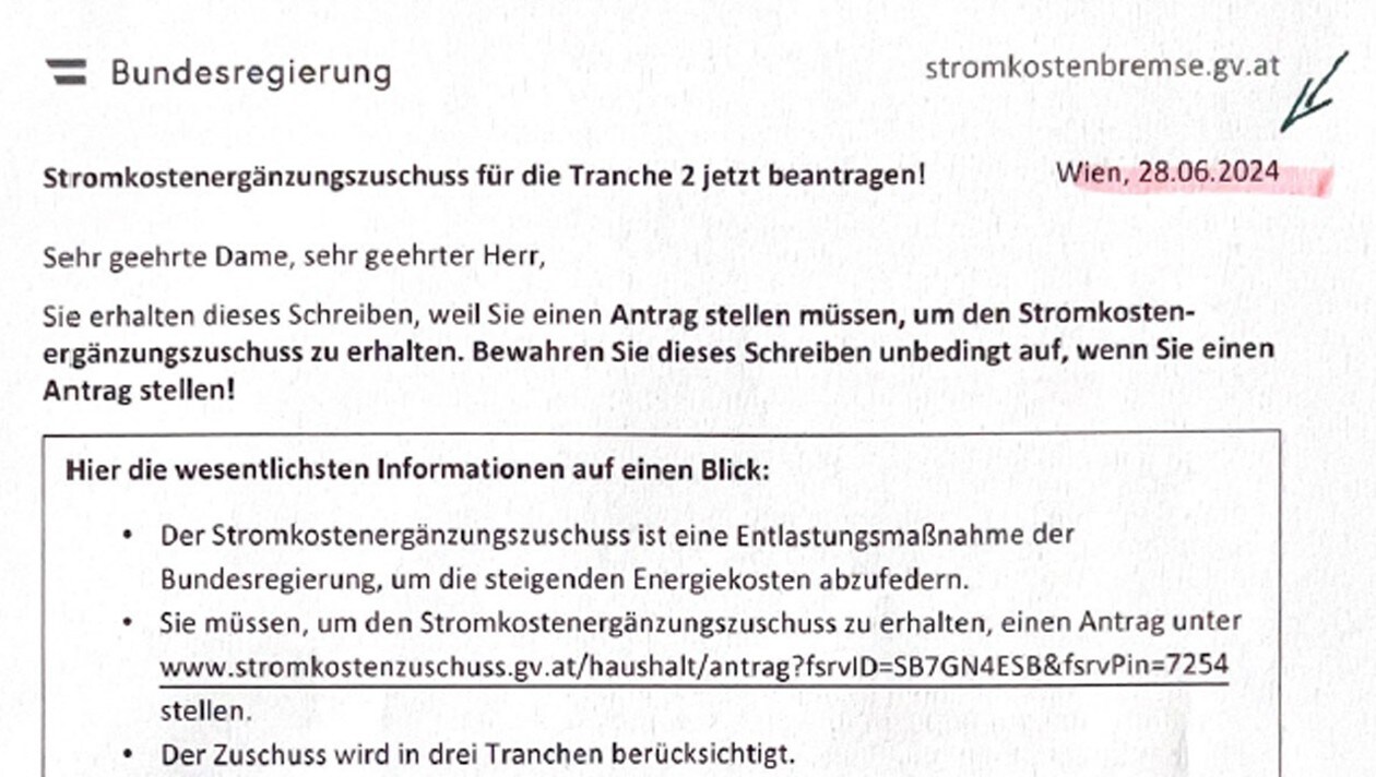 Stromkosten-„Zuckerl“ - Wer diesen Zuschuss haben will, muss schnell ...