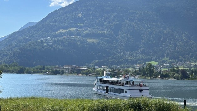 Über den Seeweg von Steindorf nach Ossiach. (Bild: Zwickl)