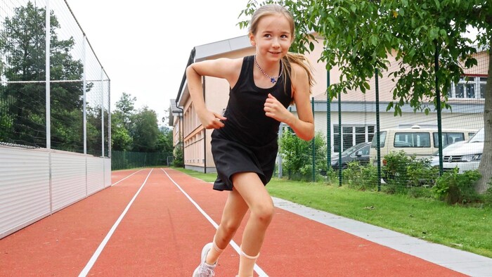 Ilvy's strength is running. She has learned to persevere in her strength lessons and wants to ...