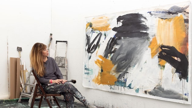 The studio is a place of creation that can also be visited. (Bild: Sabine Burger)