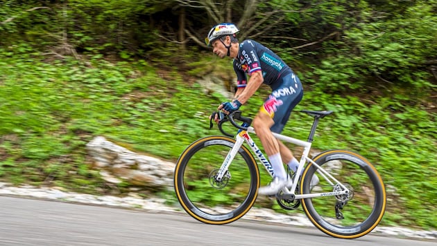 2024 soll es endlich klappen: Primož Roglič will die Tour de France gewinnen. (Bild: Joerg Mitter / Red Bull Content Pool)