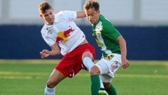 Luan Leite (li.) bestritt 60 Spiele für Liefering. (Bild: Tröster Andreas/Andreas Tröster)