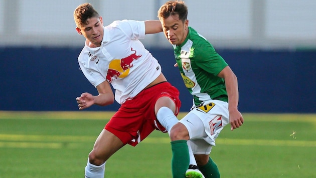 Luan Leite (left) played 60 games for Liefering. (Bild: Tröster Andreas/Andreas Tröster)
