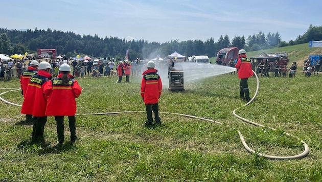 The fire department youth will also be in action. (Bild: Alexander Schwab)