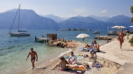 Die Sperre betrifft ein etwa 20.000 Quadratmeter großes Gebiet am Gardasee. (Symbolbild)