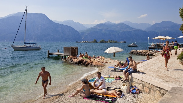 Die Sperre betrifft ein etwa 20.000 Quadratmeter großes Gebiet am Gardasee. (Symbolbild)