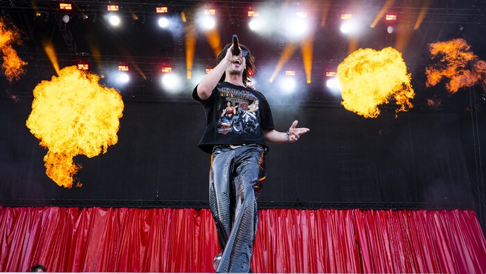 More Vienna is not possible: Bibiza delivered a brilliant pop show despite the scorching heat.