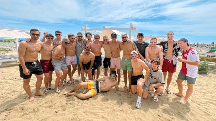 Also on the agenda for the Pinzgau team: the championship vacation in Lignano.