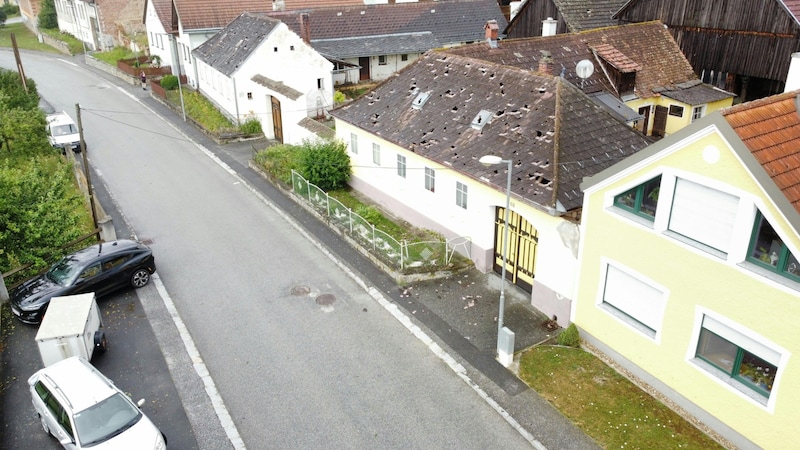 Schwere Unwetterschäden im Bezirk Waidhofen a.d. Thaya (Bild: APA/BFK WT/ST. MAYER)