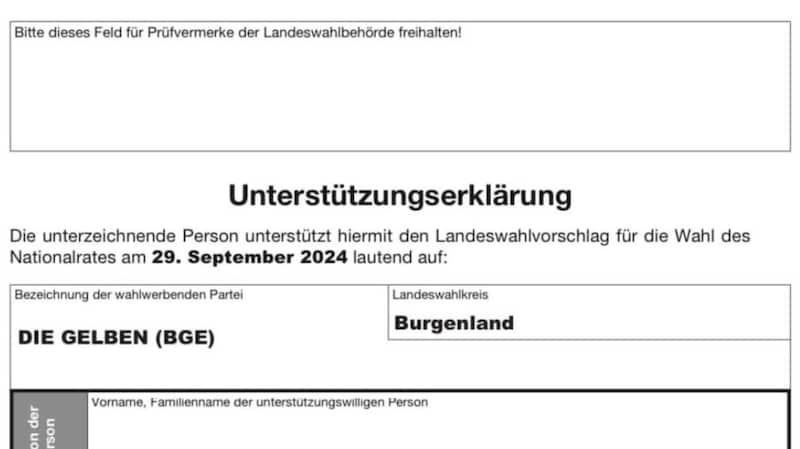 Print it out, take it to your local authority, sign it and have it confirmed - the call for support is already circulating on the Internet. (Bild: Grammer Karl/Privat)