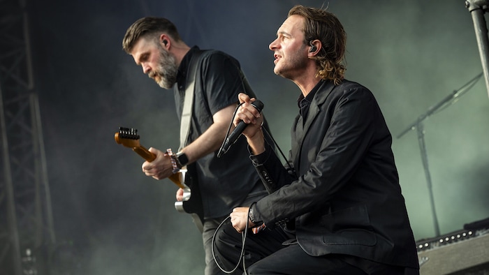 Editors frontman Tom Smith focused on new songs and great classics, but sometimes seemed ...