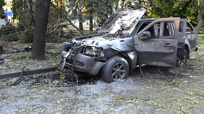 Resmi raporlara göre, doğudaki Donetsk bölgesinde de birkaç kişi öldürüldü. (Bild: AFP)
