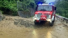 Die Freiwillige Feuerwehr Bischofshofen musste Sonntag am Abend ausrücken (Bild: Freiwillige Feuerwehr Bischofshofen)