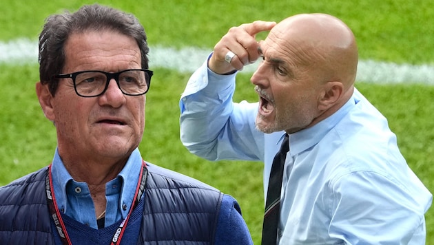 Fabio Capello kritisierte Luciano Spalletti scharf. (Bild: AP ( via APA) Austria Presse Agentur/ASSOCIATED PRESS, APA/AFP/MIGUEL MEDINA)