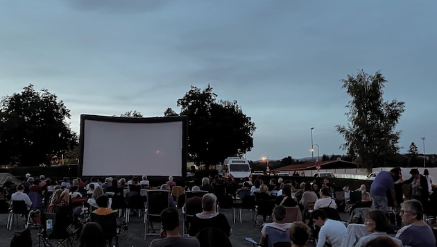 Movie enjoyment in the open air (Bild: Bad Tatzmannsdorf Tourismus)