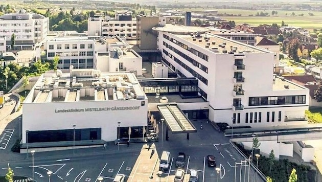 Back in focus: Mistelbach Regional Hospital with the currently decimated ENT department. (Bild: NÖ LGA)