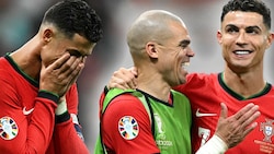 Cristiano Ronaldo musste am Montag durch eine Achterbahn der Gefühle ... (Bild: AFP or licensors)