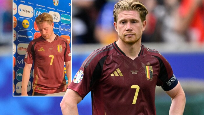 Kevin De Bruyne war richtig genervt.
