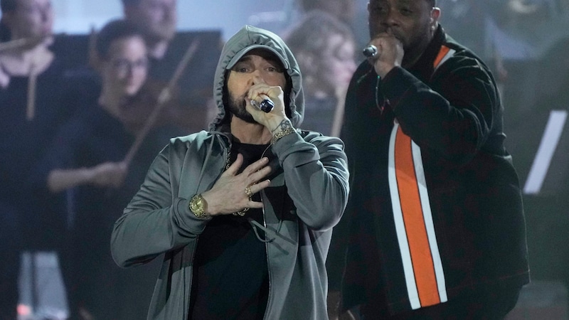 Eminem (Bild: AP ( via APA) Austria Presse Agentur/Carlos Osorio)