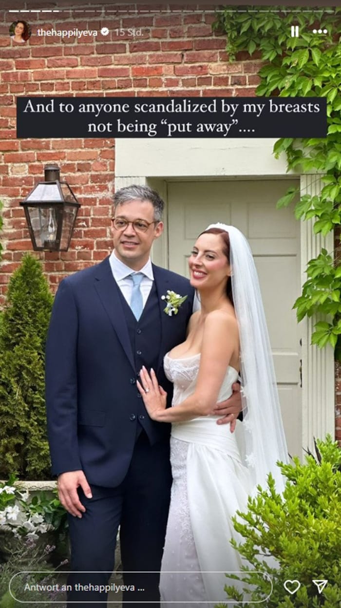 Eva Amurri az esküvő után vette számon a kritikusait - szó szerint!