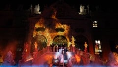 Feuriger Don Giovanni vor dem Wiener Schloss Belvedere (Bild: ANNA_STOECHER)