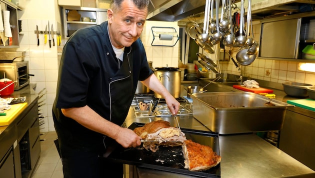 Hausmair focuses on diversity in his restaurant kitchen in Vienna-Neubau. (Bild: Groh Klemens)