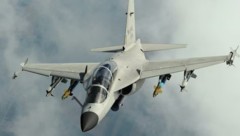 Leonardos M-346FA mit Radar für Luftraumüberwachung, aber auch Bodenunterstützung ist der ...