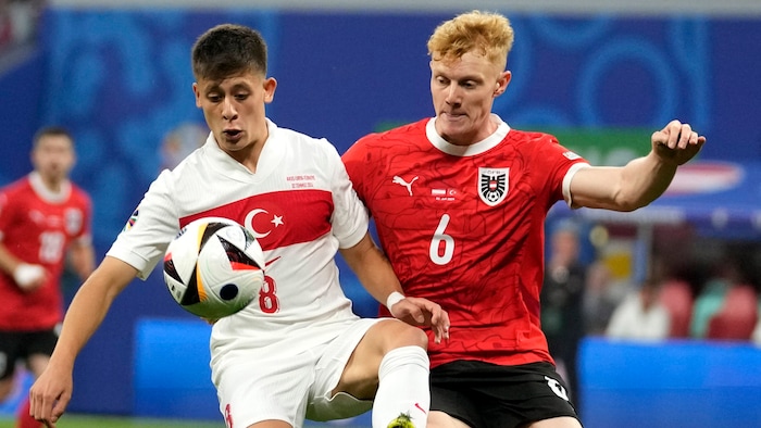 Nicolas Seiwald im Achtelfinale gegen Arda Güler