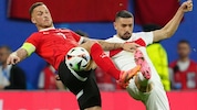 Marko Arnautovic und das ÖFB-Team sorgten bei der Fußball-EURO in Deutschland für Furore, ehe im Achtelfinale mit einem 1:2 gegen die Türkei das bittere Aus kam. (Bild: APA/GEORG HOCHMUTH)