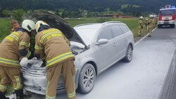 Die freiwillige Feuerwehr konnte den Brand löschen. (Bild: Freiwillige Feuerwehr St. Michael)